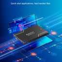 RAOYI 256GB Internal SSD SATA III 6Gb/s 2.5 Solid State Drive 3D NAND Flash Advanced SSD Hard Drive Up to 550MB/s SATA 3 SSD Upgrade Performance for PC Laptop