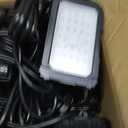 Construction Lights String Temporary Lighting,100ft Work String with 10 High Intensity Led Light 20000 Lumens