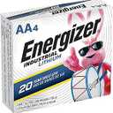 Energizer® Industrial Lithium AA Batteries, Pack Of 4 Batteries, L91