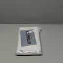 EUSOAR Kraft Paper Kitchen Bags, 100pcs 6.2x10.2x1.5 Inches Aluminum Foil Lunch Bag, Oilproof Burger Bags, Good for BBQ, Cookie, Popcorn Bag (White)