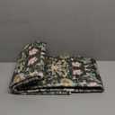 Hallway 2x5 Washable Runner Rug: Oriental Floral Stain Resistant Rug for Entryway Kitchen Farmhouse Soft Carpet for Bathroom Bedroom Thin Laundry Living Room Floor Mat with Non Slip Backing (2x5,Green)