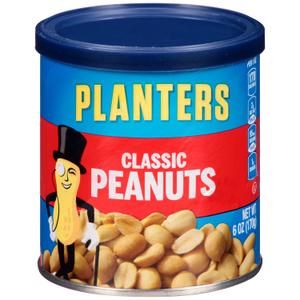 Planters Classic Peanuts (6 oz Canister) BBD: 11 Sep 2026
