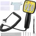 22154 Meyer Snowplow Handheld Controller Replacement for Meyer Diamond E47 E60 E57 22154 22690, SAM 1306901, 56462 Straight Blade Plows 6 Pin Plug Hand Held Controller (Yellow)