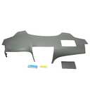ALMULOO Dashboard Cover Compatible with 2007-2011 Toyota Camry ABS Plastic Dashboard Cap Cover Gray, Main Cover Only