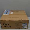 74 x 50 Inch Baby Playpen with Mat, Playpen for Babies and Toddlers, Baby Playard for Indoor & Outdoor Active Center Game Fence, with Skin-Friendly Fabric and Soft Breathable Mesh, Grey