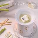 LETINE Wax Melts 10oz(4 Pack), Lemongrass Scented Wax Melts, 100% Soy Wax Melts Wax Cubes with Natural Strong & Non Toxic Essential Oil for Warmer, Gifts Set for Home Fragrance/Spa/Aromatherapy