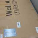 Large Framed Modern Abstract Vertical Wall Art for Living Room, Black Grey Prints Paintings Artwork for Walls, Silver Gray Luxury Pictures for Hallway Entryway Foyer Stair Office Wall Decor 30x60 Inch