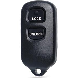 Key Fob Keyless Entry Fits for Toyota Highlander Tundra RAV4 Tacoma Scion XA XB 2001 2002 2003 2004 2005 2006 2007 Remote Control Replacement HYQ12BBX HYQ12BAN 89742-0C020 2 Button Plus Panic