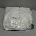 RYB HOME White Sheer Curtains Linen Texture Window Panels, Semi Sheer Light Filetring Rod Pocket & Back Tab Drapes for Bedroom, 52 x 84 inches, Pack of 2