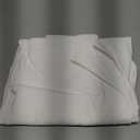 Womens Cotton Pants Casual Capri Baggy Wide Leg Trousers Palazzo Pants for Women with Pockets (Small, White)