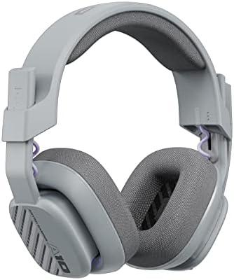 Logitech G Astro A10 Gen 2 Cross-Platform Wired Gaming Headset for PlayStation 5/4, Xbox S|X, Nintendo Switch, PC: 3.5mm Headphone Jack, 32mm Drivers, Flip-to-Mute Mic, Over-Ear - Grey