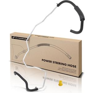 A-Premium Power Steering Return Hose Line Assembly Compatible with Infiniti G35 2004 2005 2006, V6 3.5L, AWD, Gear To Cooler