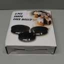 3 Pack 7.8", 8.5", 9.5" Removable Springform Cake Pan, Round Nonstick Cheesecake Pan, Cake Pans Molds with Leakproof Bottom Removable for Baking Cheesecakes, Pie, Pizza and Quiches