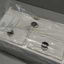 Wood Desk Organizer with Drawer, White Wooden Desktop Organizer, Tabletop Storage Organization Box for Countertop, Home Office Supplies, 13.5x6.6x8.2 Inch(3 Drawer and Shelf)