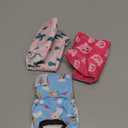 CuteBone Dog Diapers Female Washable Small Medium Large 3 Pack Reusable Doggie Diapers Puppy Period Pants for Doggy Heat Cycle Peeing D31XS