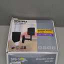 Pyle 90-30 Angle, Tilt, Rotation Adjustment & Solid-Steel Pin Serves as Safety-Stop Mount Speaker Bracket Stands-Dual Adjustable w/ 12.5'' Distance from Wall (PSTNDW15)