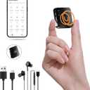 Digital Voice Recorder, Type-C Flash Device with Magnetic and Back Clip, Perfect Save Every Information for Class, Lecture, Interview, Meeting etc