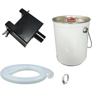 Universal Grease Bucket Accessory for Pellet Grills, Compatible with Traeger, Pit Boss, Z Grill and More Pellet Grill Parts