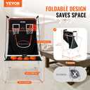 VEVOR Basketball Arcade Game Indoor, 2 Player Indoor Basketball Game, Home Dual Sport with 8 Game Modes, Electronic Scoreboard, and Inflation Pump,Adults