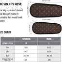Fisyme Video Game Slippers for Women Girls, Soft Memory Foam Non-Slip Indoor House Slippers Home Shoes for Bedroom Hotel Travel Spa (M)