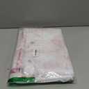 Extra Wide Shower Curtain Wrap Around Cherry Pink Floral 108''W x 72''L Flowers Plum Sakura Blossom Japanese Asian Style Polyester Fabric 18 Pack Plastic Hooks