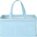Mr. Pen- Baby Diaper Caddy Organizer, Blue, Baby Caddy Organizer with Handle, Compact Size, Collapsible & Portable