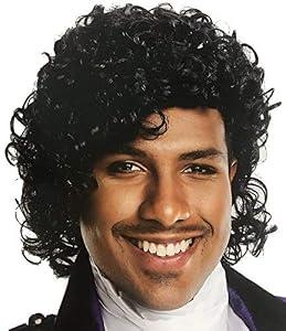 Charades Rock Star Adult Costume Wig, As Shown, One Size