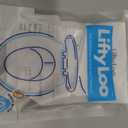Lifty Loo Toilet Seat Handle - Lift More, Less Mess -Easy Application 2 Pack White