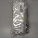 Toyvian Garden Edging Fence with Nails 10-Pack Plastic Landscape Border for Lawn Flower Beds Vegetable Gardens Decorative Stone Look Garden Divider Easy DIY Installation (White)