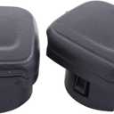 MOTOKU Center Console Power Outlet Cap Cover Retainer Black for Chevy Silverado Equinox Colorado Malibu Traverse