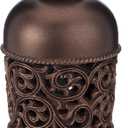 Essentra Home Bronze Liquid Soap Dispenser for Bathroom, Bedroom or Kitchen. Also Great for Hand Lotion and Essential Oils.