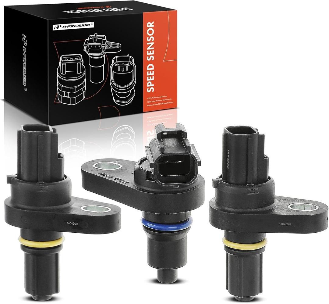 A-Premium 3Pcs Speed Sensor Compatible with Ram 3500 2017, Ram ProMaster 1500 2500 3500 2014-2016 & Dodge Grand Caravan 2011, Avenger 2011-2014 & Chrysler Town & Country 2008-2015, 200, Pacifica
