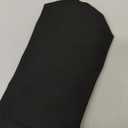 Women's Thermal Fleece Lined Tights, Translucent Skin Tone Pantyhose Style Leggings for Winter Warmth (Large, Black)