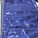 6 Packs 12 x 108 inches Royal Blue Sequin Table Runner, Glitter Royal Blue Table Runner for Wedding Birthday Bachelorette Holiday Party Supplies Decorations Bridal Shower Baby Shower