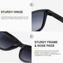 Polarized Sunglasses Womens Trendy Classic Retro Womens Sunglasses Men Driving Sun Glasses UV Protection