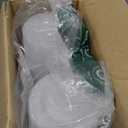 Freshware Food Storage Containers [24 Set] 32 oz Plastic Deli Containers with Lids, Slime, Soup, Meal Prep Containers | BPA Free | Stackable | Leakproof | Microwave/Dishwasher/Freezer Safe