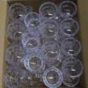 30 Pcs Mini Plastic Beer Mugs, 1 oz Clear Plastic Shot Glasses with Handles, Reusable Beer Stein Tasting Glasses for Drinking, Festival, Party, BBQ