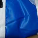 AWSUM Inflatable Air Gymnastics Mat 10ft/13ft/16ft/20ft/23ft Training mat 4/8 inches Thick tumbling mat with Electric Pump for Home/Gym/Outdoor (Blue/White)