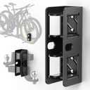 Hitch Stor Hitch Wall Mount,Wall Mounted Hitch Receiver For 2" Receiver,3 Hitch Storage Mount,Hitch Wall Mount Receiver Holds 200 Lbs,Trailer Hitch Receiver Storage For Bike Racks & Cargo Rack Storage