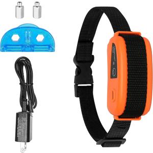 Receiver Collar for Dogs Indoor Pet Barrier, Wireless Indoor Electric Fence, Pet Gate, Keeps Areas Off Limits, Waterproof/Rechargeable Training Collar (Black or Orange Randomly Shipment)