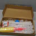 TONIFUL Mouse Birthday Table Decorations Red Yellow Black Table Centerpiece Balloons Stand Holder Kit for Mouse Theme Favor Baby Shower Kids Party Supplies