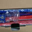 Magnetic Socket Organizer Set, 6PCS Socket Holder, 1/4", 3/8", 1/2" Sockets Holds 143 Pieces Magnetic Sockets Trays (Blue&red, 6 Pcs)