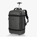 Hynes Eagle Rolling Backpack 42L Backpack with Wheels Airline Approved Carry on Luggage Laptop Travel Suitcase Bag for Women Men Dark Grey