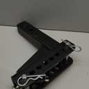 Shocker XR Adjustable Drop Hitch Base Frame - No Ball Mount, Fits 2" Hitch 8 Hole