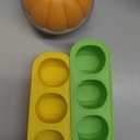 Durable Dog Puzzle Toy for Medium/Large Dogs  Interactive Chew Toy with Frozen Treat Molds & Peanut Butter Grooves, Treat Dispensing Enrichment Toy  Interactive Chew Toy to Keep Dogs Busy (Yellow Brown)