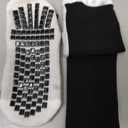 Anti Slip Football/Basketball/Soccer Socks Black