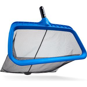 Pool Skimmer Net for Leaves - Leaf Rake for Pool Cleaning // Swimming Pool Leaf Net - Heavy Duty, Reinforced Frame, Large Capacity Pool Rake // The Ultimate Pool Rake for Pools (Pole Sold Separately)