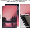 Case for FM 11 (13th Gen, 2023)Auto Wake/Sleep Trifold StandPremium PU StandLightweight & Durable (Dusk)