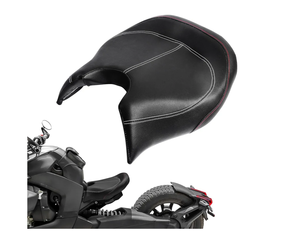 Rider Driver Seat for Can Am Ryker Black Wide And High Driver Comfort Seat Compatible with Can Am Ryker 600 900 Sport Rally Edition 2019-2024 (Black)
