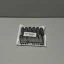 12 Extra Coarse Replacement Roller Refill Heads Compatible with Amope Pedi Refills Electronic Foot File (Black)